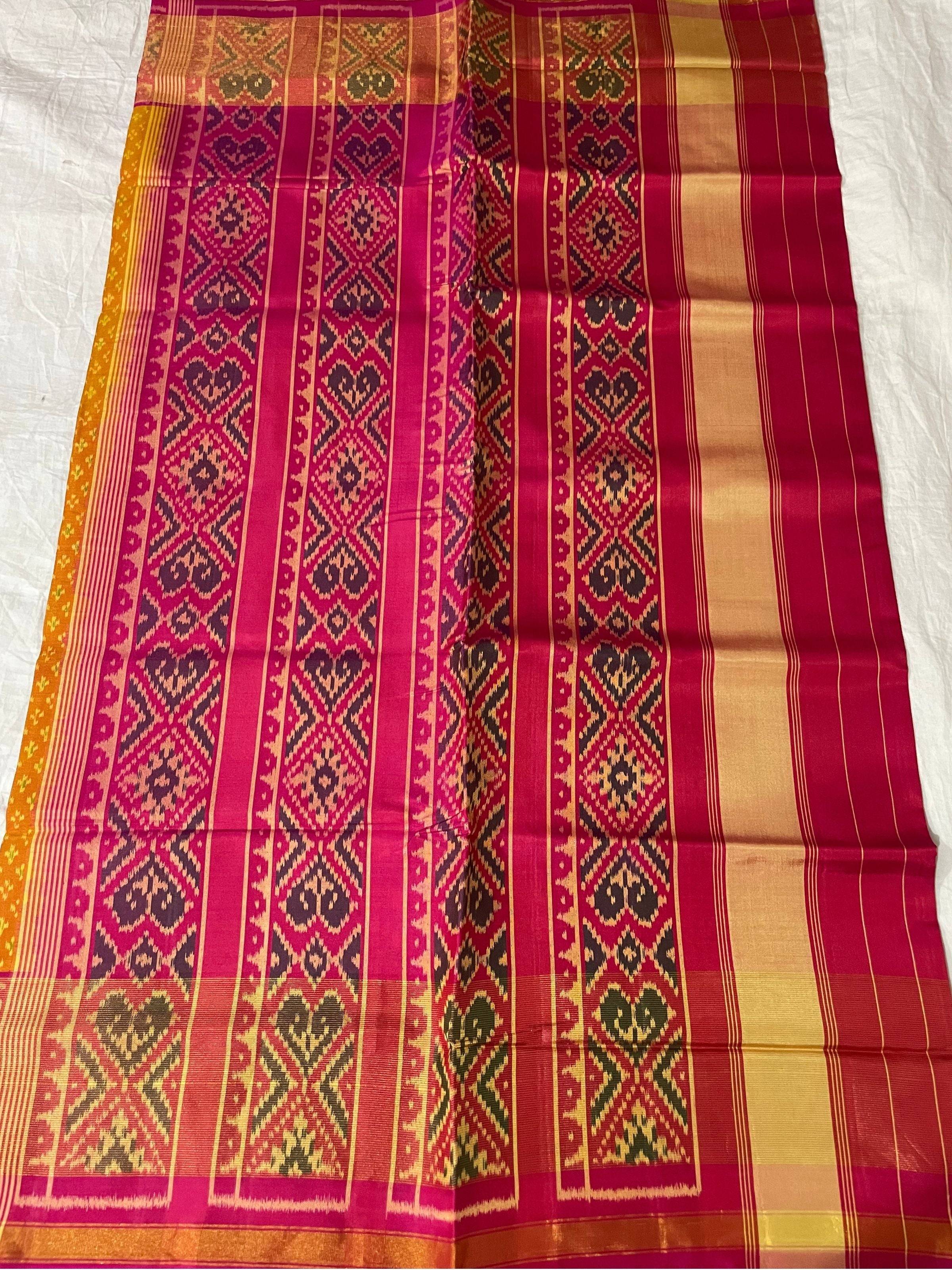 Small Chax Design With Border And Pallu Of Sellari Design 4